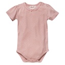 Baby Kurzarm Body rosa, PWO