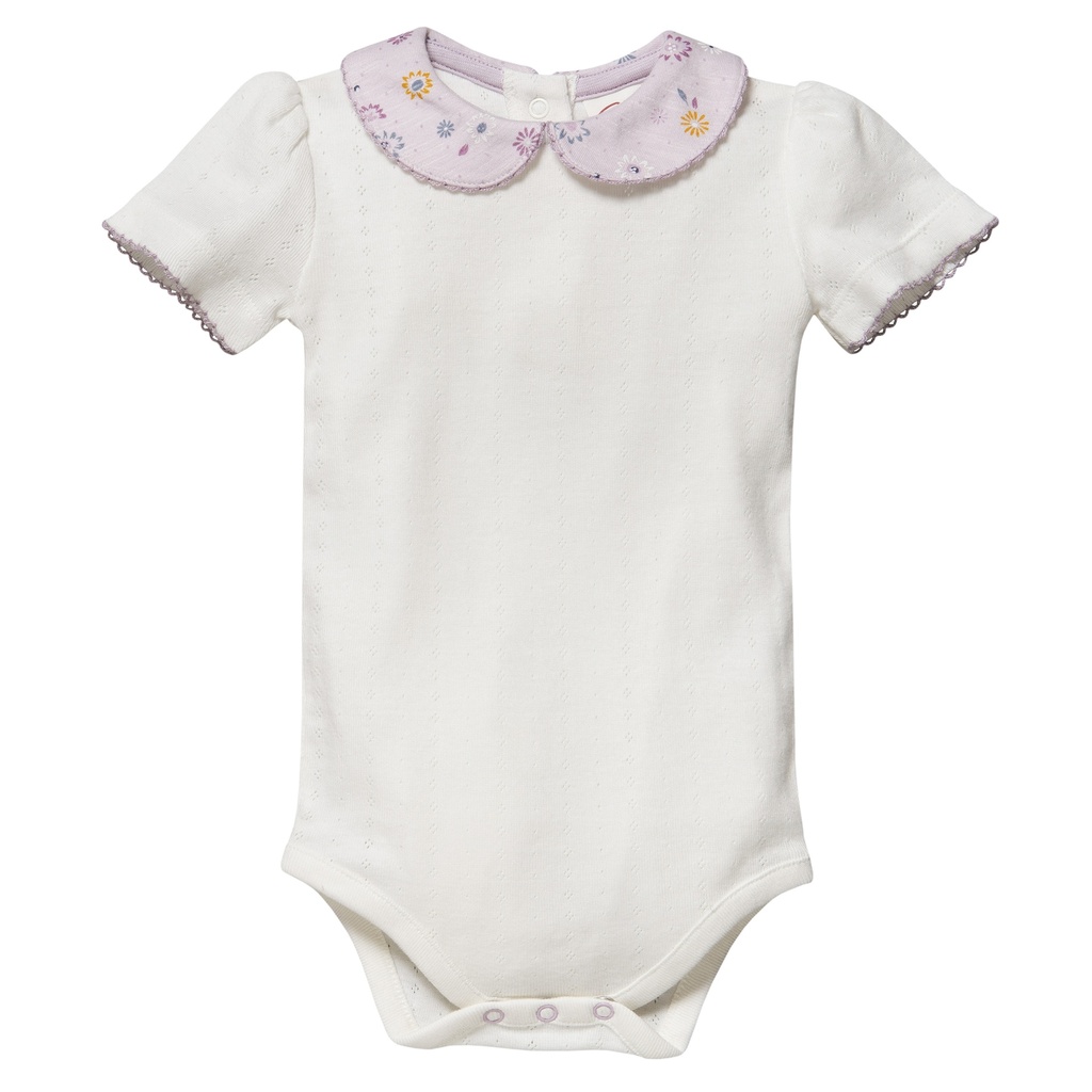 Baby Kurzarm Body mit Kragen, PWO 