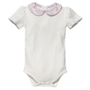 Baby Kurzarm Body mit Kragen, PWO 