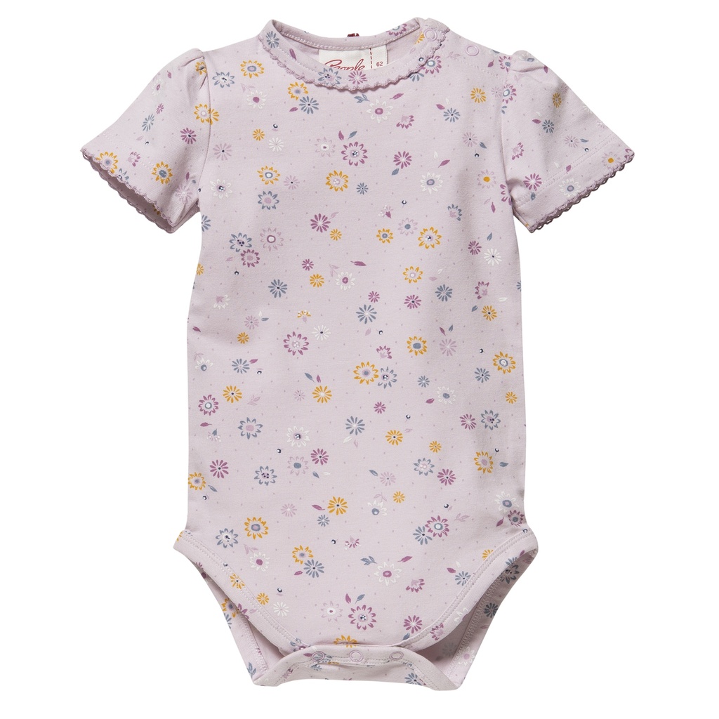 Body pour bébé manches courtes, mauve, PWO