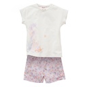 Pyjama court, blanc, PWO
