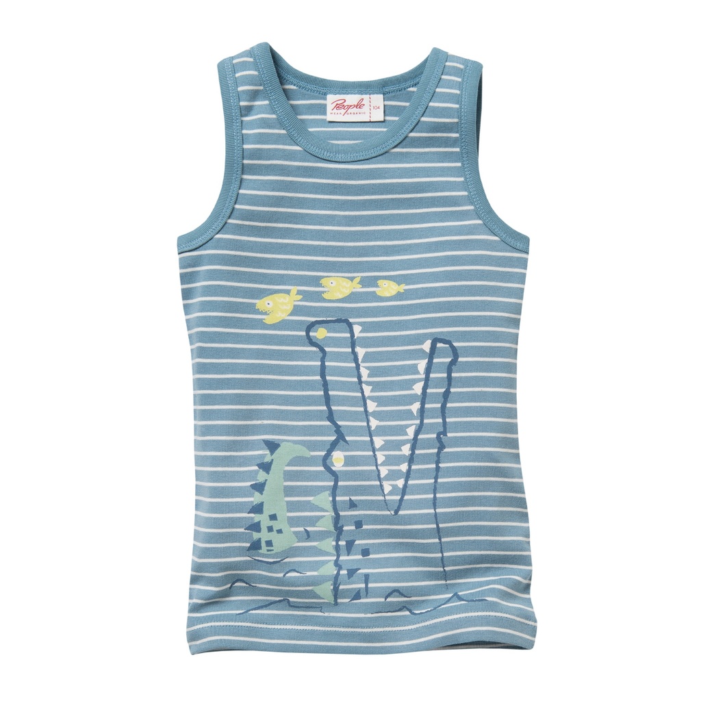 Undershirt, blue II, PWO