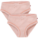 Lot de 2 slips, rose, PWO  