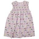 Sleeveless baby dress, Pigeon