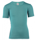 T-shirt, short-sleeved, wool/silk, Engel