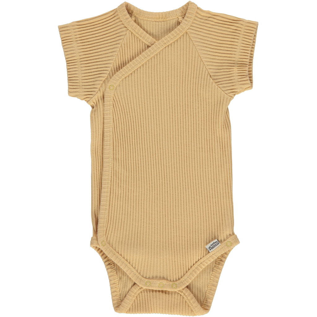 Wickelbody kurzarm, Poudre Organic