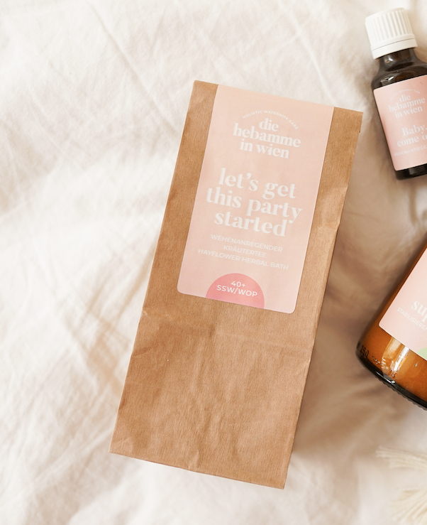 Let's get this party started - ORGANIC contraction stimulating tea, DHIW