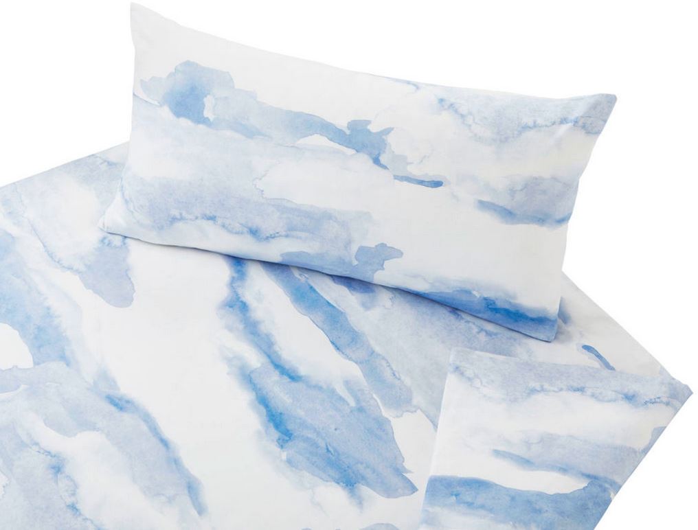 Satin bed linen "Clouds", Cotonea 