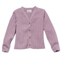 Strick Jacke, lila, PWO