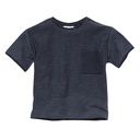 Kurzarm Shirt, blau, PWO    