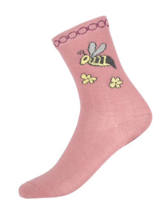 Baby socks with bees, Grödo 19-22
