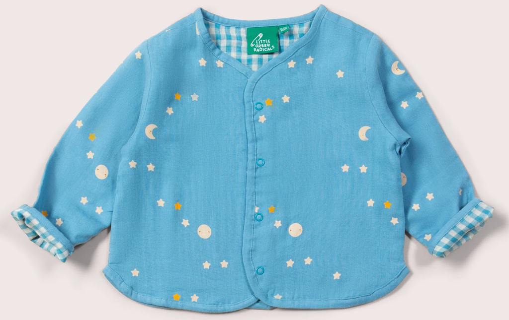 Reversible kragenlose Dawn-Jacke, LGR