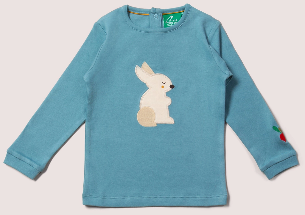 Baby Langarm-shirt mit Kaninchen, LGR
