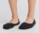 Unisex Frottee Füßlinge - Schwarz, Albero-Natur