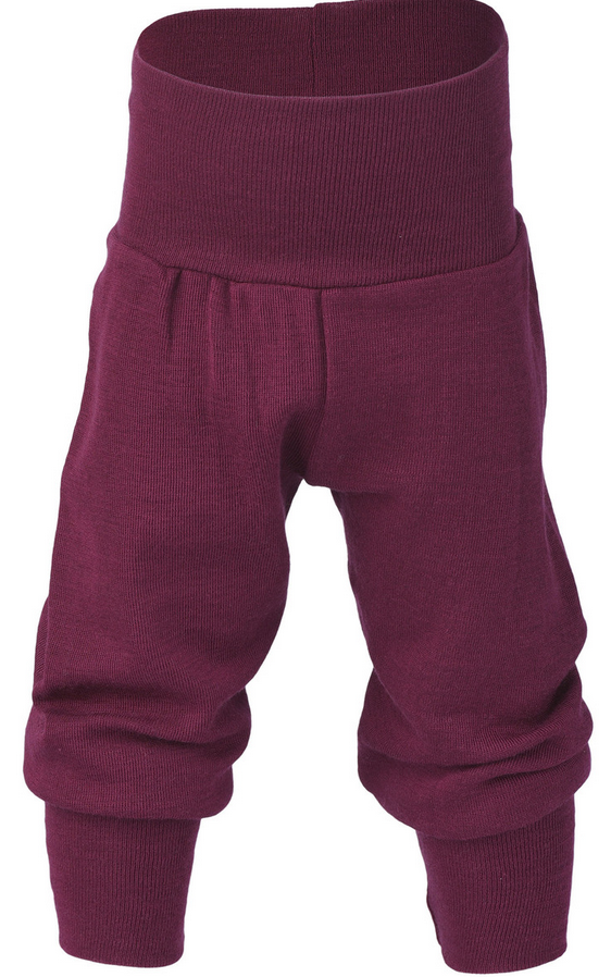 Babyhose mit Nabelbund Wolle/Seide, Engel