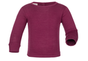 Baby-Pullover Wolle/Seide, Engel