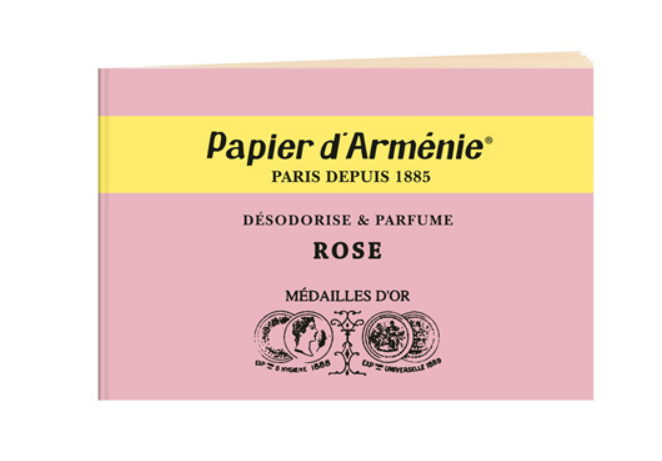 Carnet Arménie, Papier d’Arménie