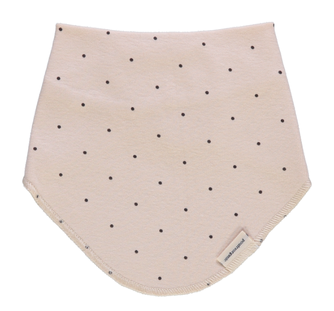 Bandana-Lätzchen Asperule Points Sun Kiss, Poudre Organic