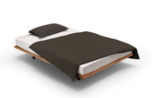 Massivholzbett SWING mit Lattenrost, Holzmanufaktur