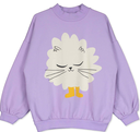 Sweatshirts mauve "Katze", Lötiekids