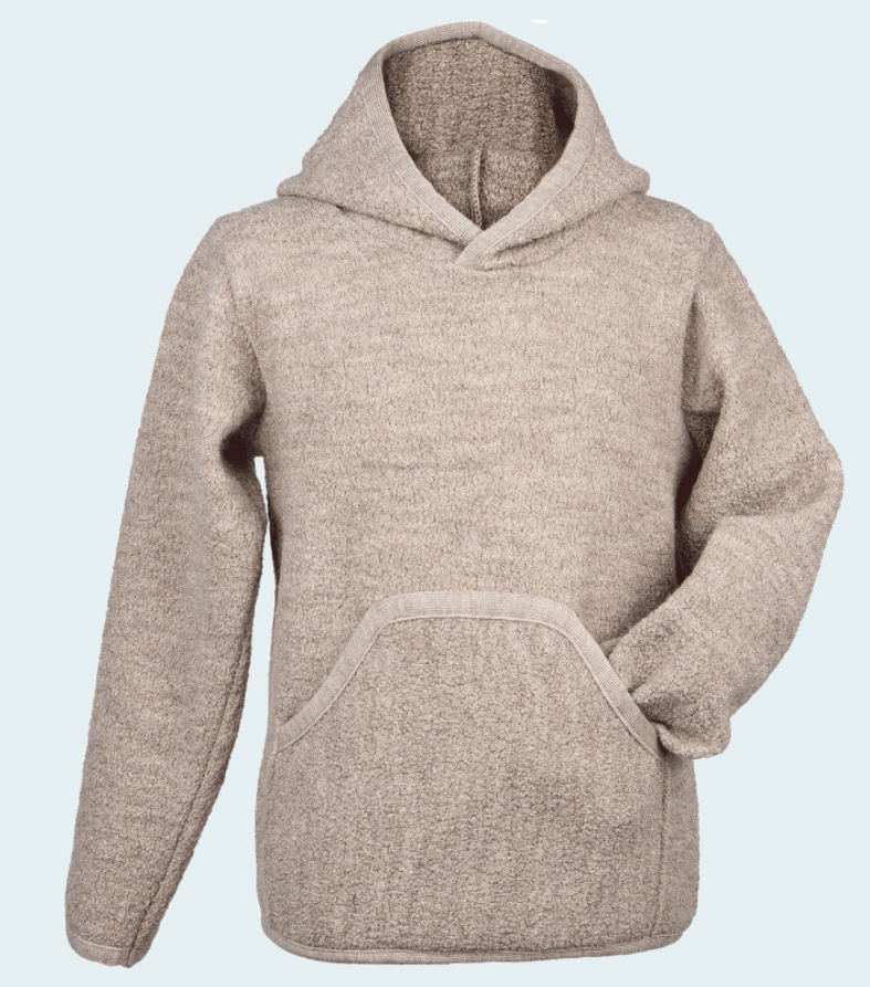 Hoody aus Wolle, Reiff 