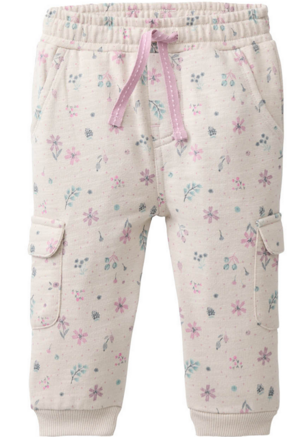 Baby Cargo sweatpants "Autumn blossoms", PWO