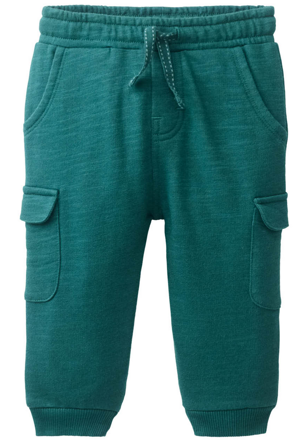 Baby Cargo-Sweathose "Tiefseegrün", PWO