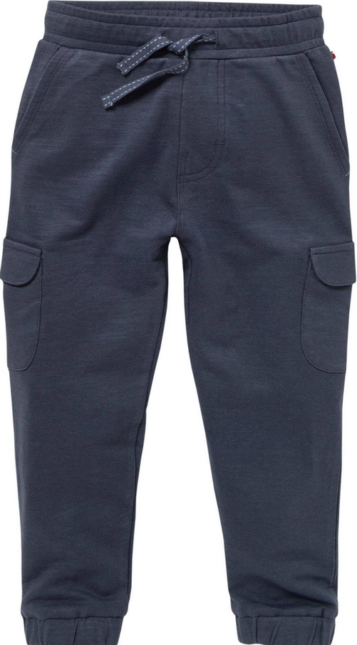 Pantalon enfants cargo-sweat "bleu foncé", PWO
