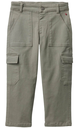 Children's twill cargo pants "Khaki", PWO