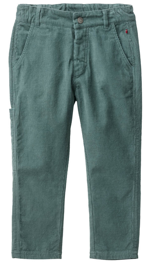 Pantalon enfants velours côtelé "Eucalyptus", PWO
