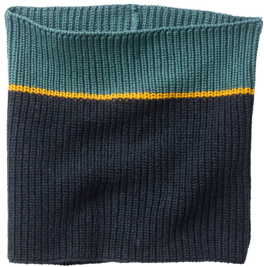 Écharpe tube en tricot "bleu foncé", PWO