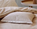 Garniture de lit bio Chambray PUR 135x200+80x80, Cotonea