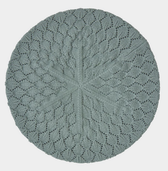 Baskenmütze misty green, FUB