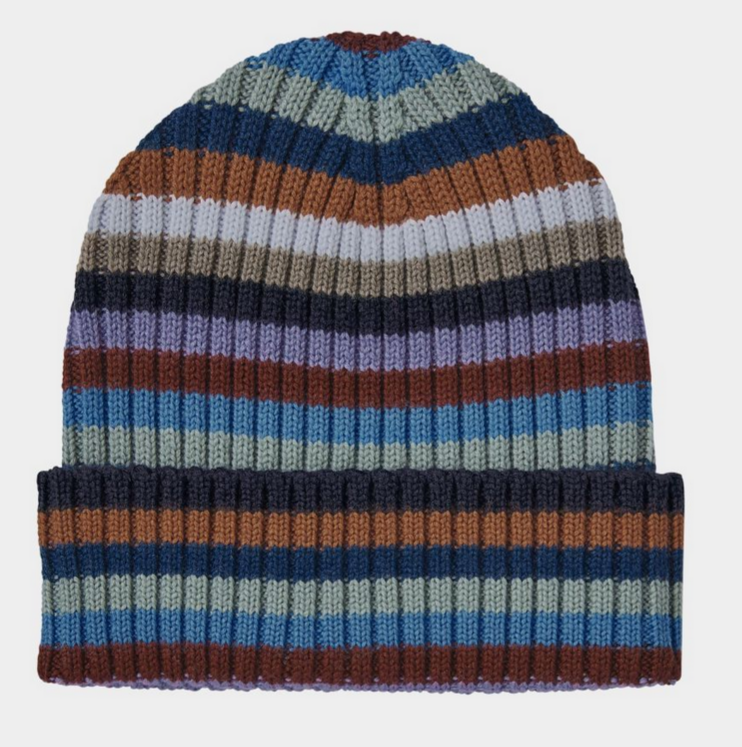 Rippenmütze "multi stripe", FUB