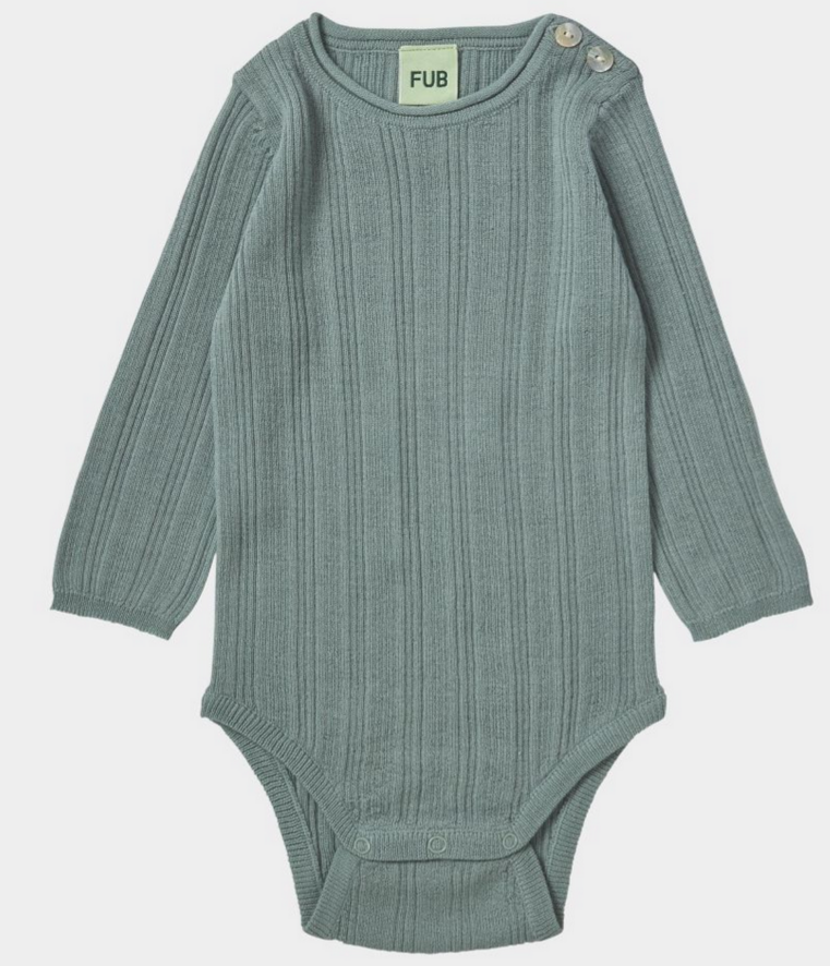 Baby Rip Body "Misty green", FUB