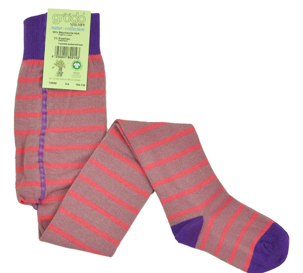 Collant rayé en Coton, Grödo