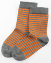 Chaussettes en coton rayé, Grödo