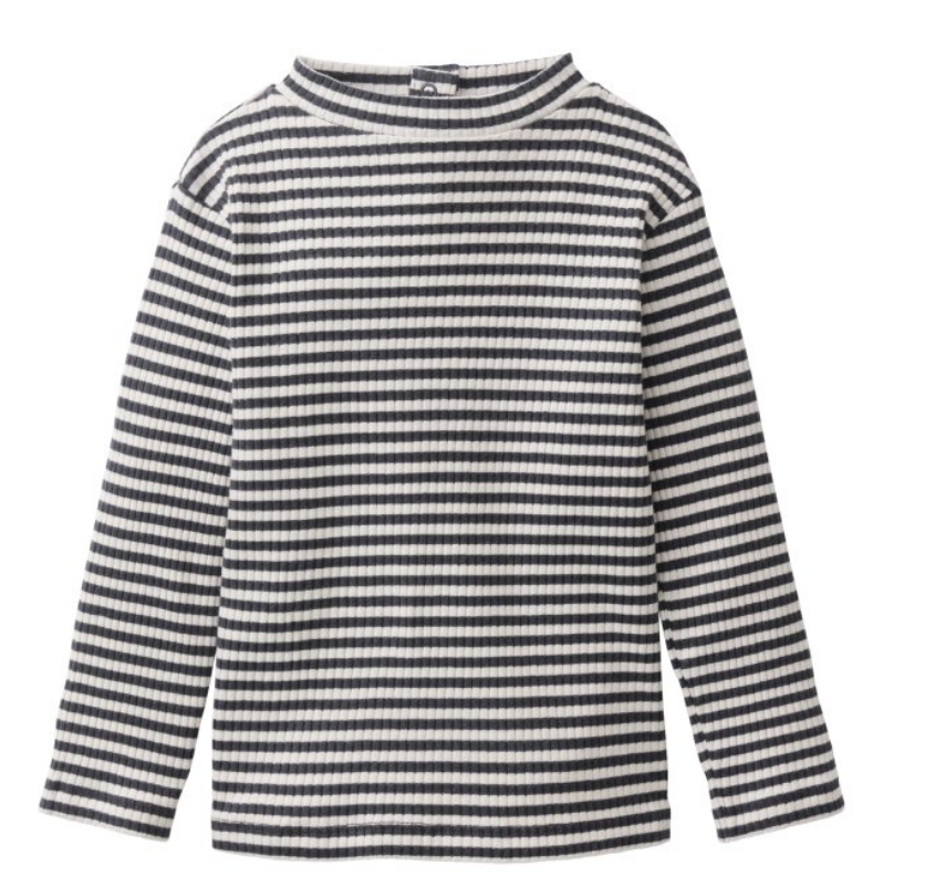 T-shirt bébé à manches longues rayée, PWO