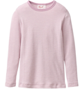 Long-sleeved shirt wool/silk striped, PWO