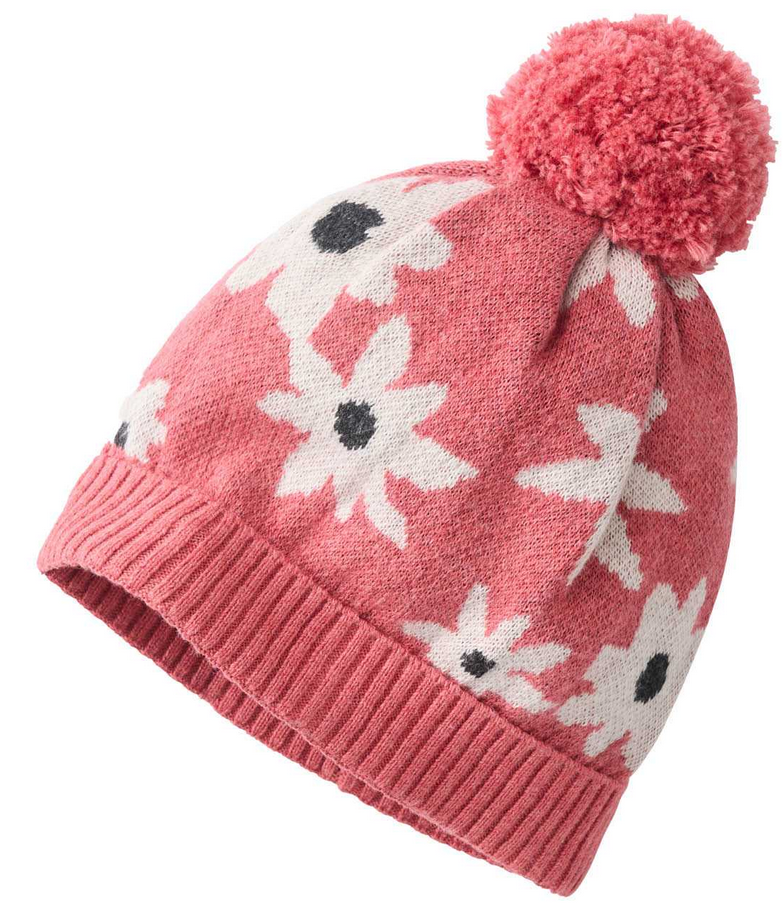 Bonnet bébé tricoté « Fleur », PWO