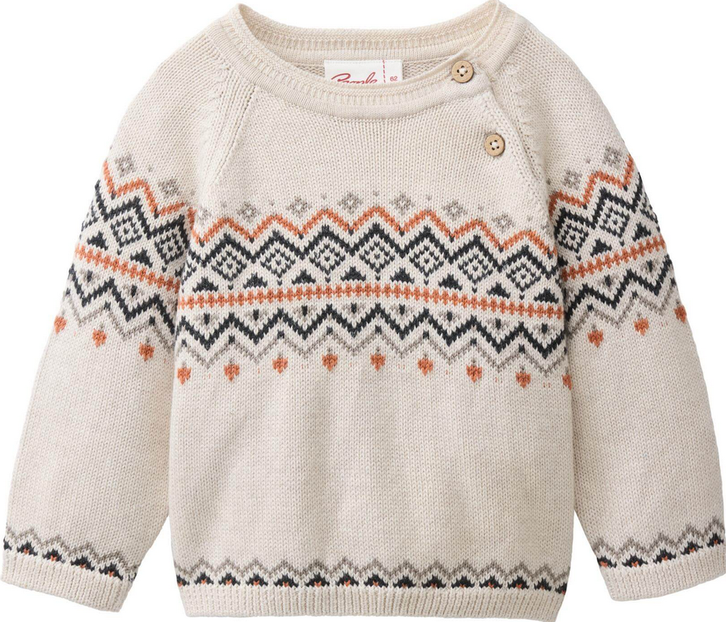 Pull bébé tricoté , PWO