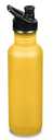 Edelstahl Trinkflasche Classic 800ml "old gold" Sport Cap, Klean Kanteen
