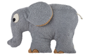 Efie XL Elephant, toy and cuddly pillow, controlled organic cultivation (organic), Made in Germany