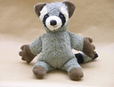 Kuscheltier Waschbär ca. 30 cm 100% Baumwolle 