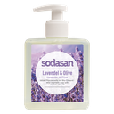 [7936] Bio-Flüssigseife Lavendel & Olive, Sodasan (300ml)
