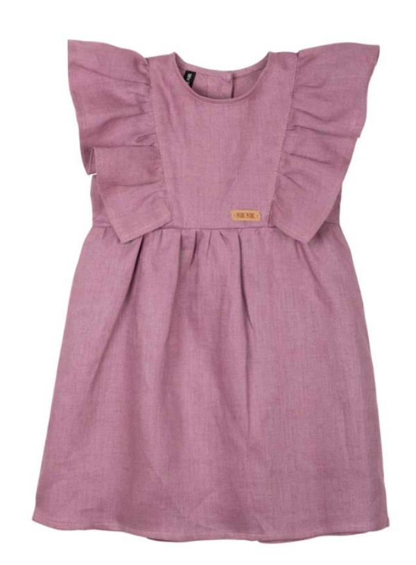 Mini-Kleid aus Leinen, Pure Pure