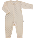 Pyjama Airelle Points double cream, Poudre Organic