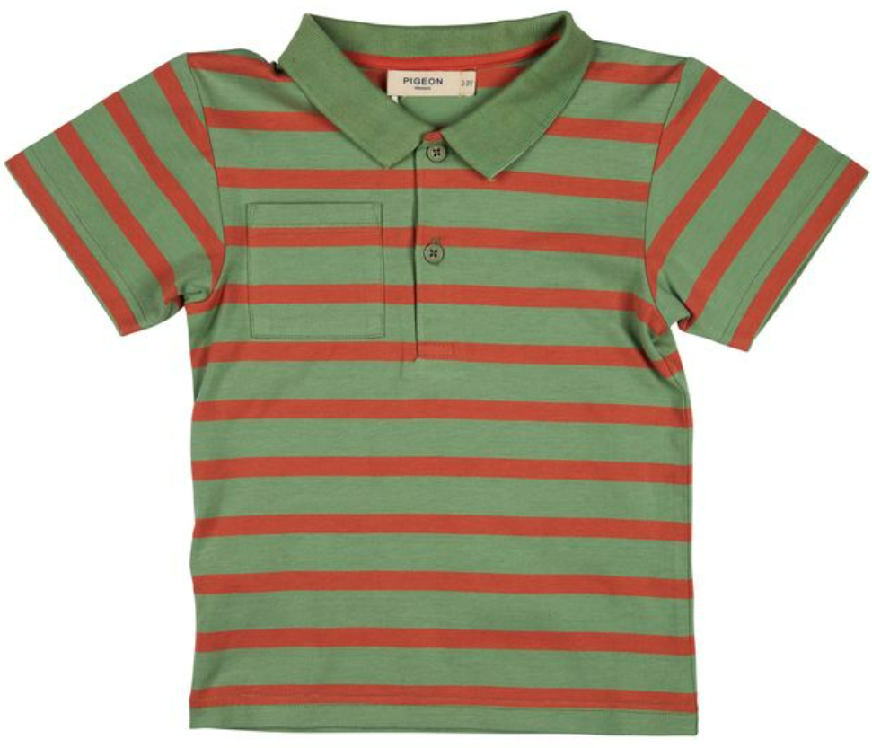 Kurzarm-T-Shirt "Polo", Pigeon Organics