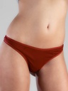 Tanga en coton bio, rouge, Albero-Natur