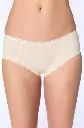 Culotte hipster femme avec dentelle naturel, Albero-Natur